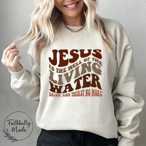 Jesus is the well of the living water PNG