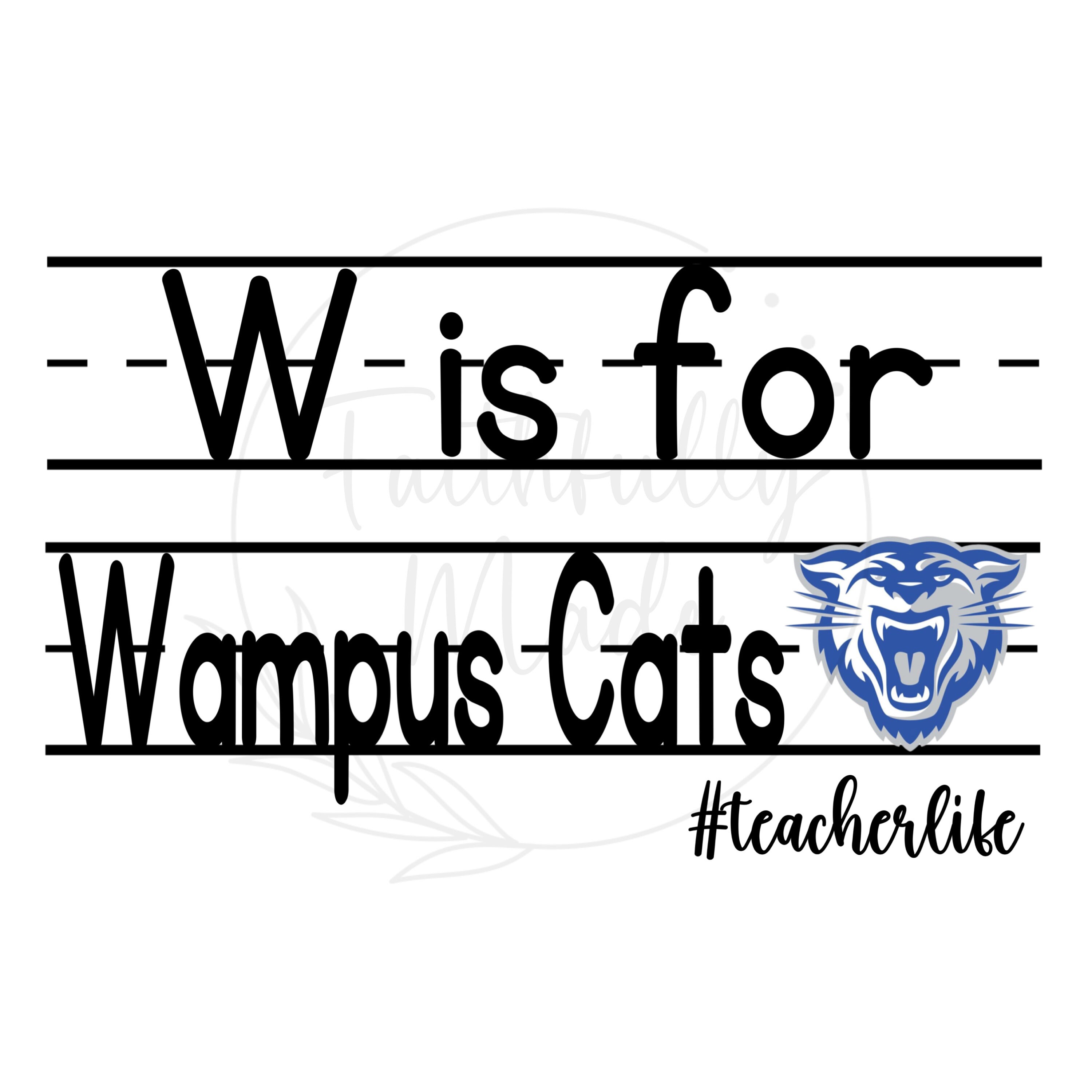 Wampus Cats PNG Etsy