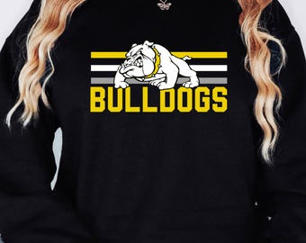 Bulldogs Graphic, Printable Sublimation Design (Digital Download)