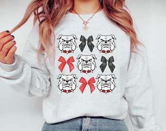 Bulldogs & Bows PNG, projekt sublimacyjny (pobranie cyfrowe)