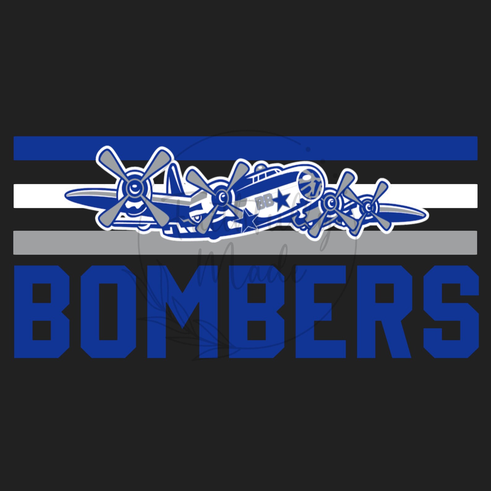 Bombers Graphic Design, Aircraft PNG (digital Download) - Etsy