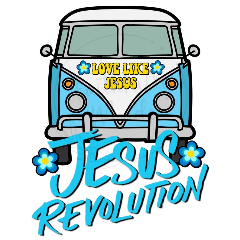 Jesus Revolution PNG Etsy