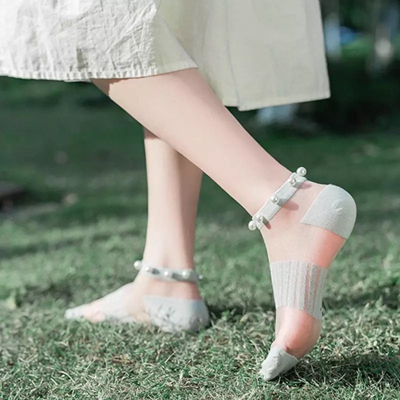 Louis Vuitton Time Out Debossed Monogram Transparent Upper White Gold (Women's) (White Pink Socks Included)