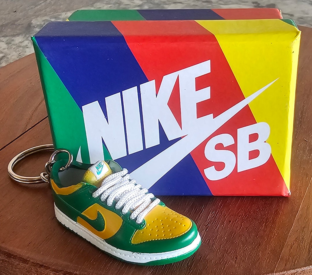 nike keychain in shoe