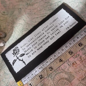 Het masker van anarchie gedicht punk patch herrijst als leeuwen na slaap afbeelding 9