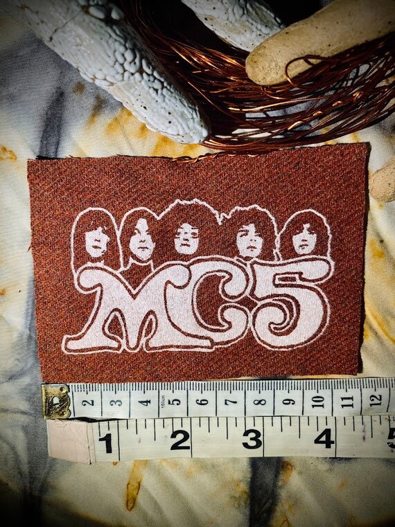 Kick Out the Jams! MC5 Sew on Punk Patch - Etsy