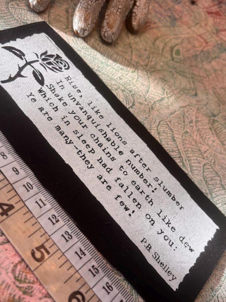 Het masker van anarchie gedicht punk patch herrijst als leeuwen na slaap afbeelding 6