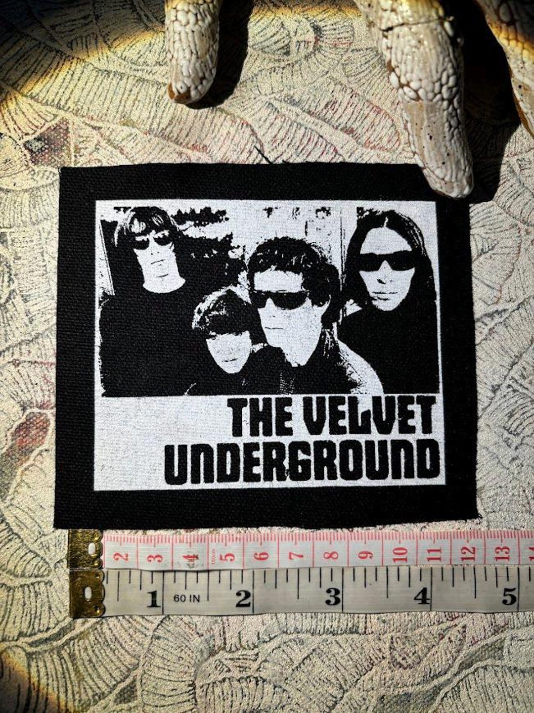 Lou Reed Patch Velvet Underground Lou Reed Sew on Punk Patch - Etsy