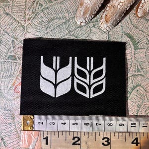 Toppa punk con il logo del treno del Canadian Wheat Board