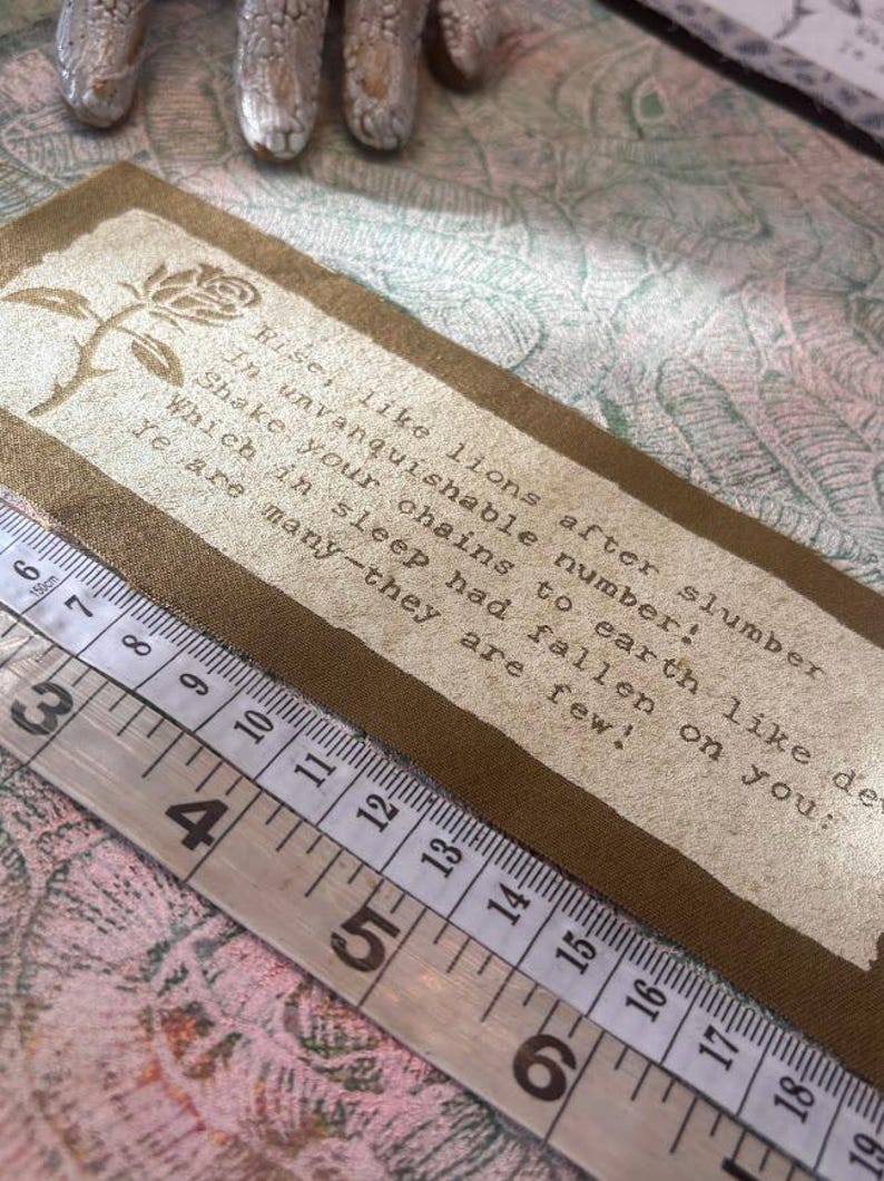 Het masker van anarchie gedicht punk patch herrijst als leeuwen na slaap afbeelding 11
