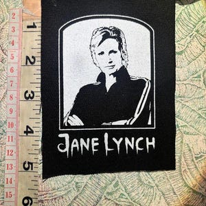 Jane Lynch sew on crust punk patch