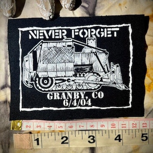 Killdozer, Never forget sew on punk patch