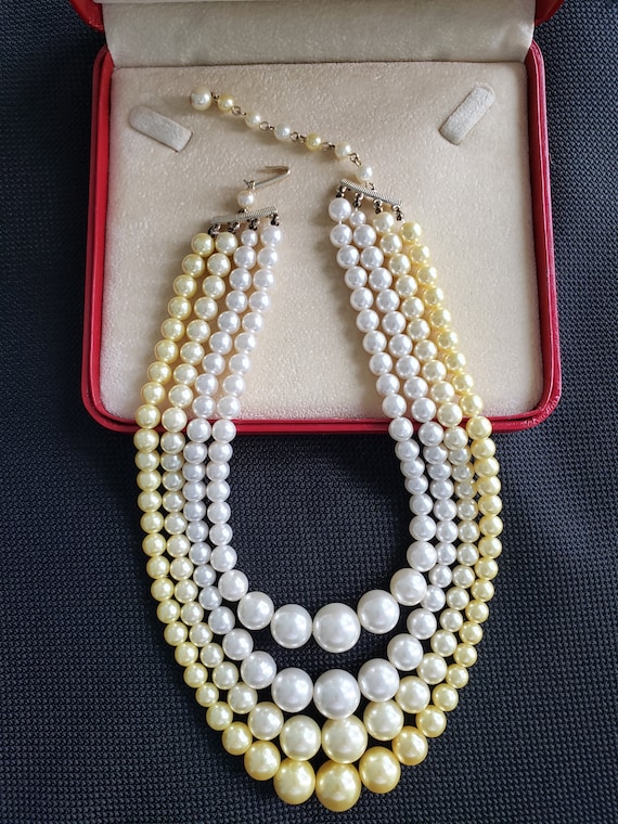 4 layer 2024 pearl necklace