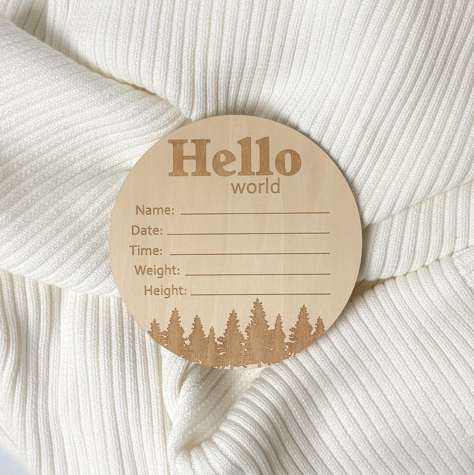Helloworld Stat Sign Hello World Baby Stat Sign | Hospital Birth Stat Sign | Wooden Birth ...