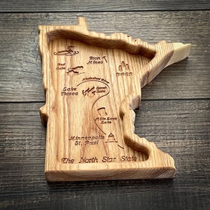 Personalized Catchall Tray, Valet Tray,  State Tray