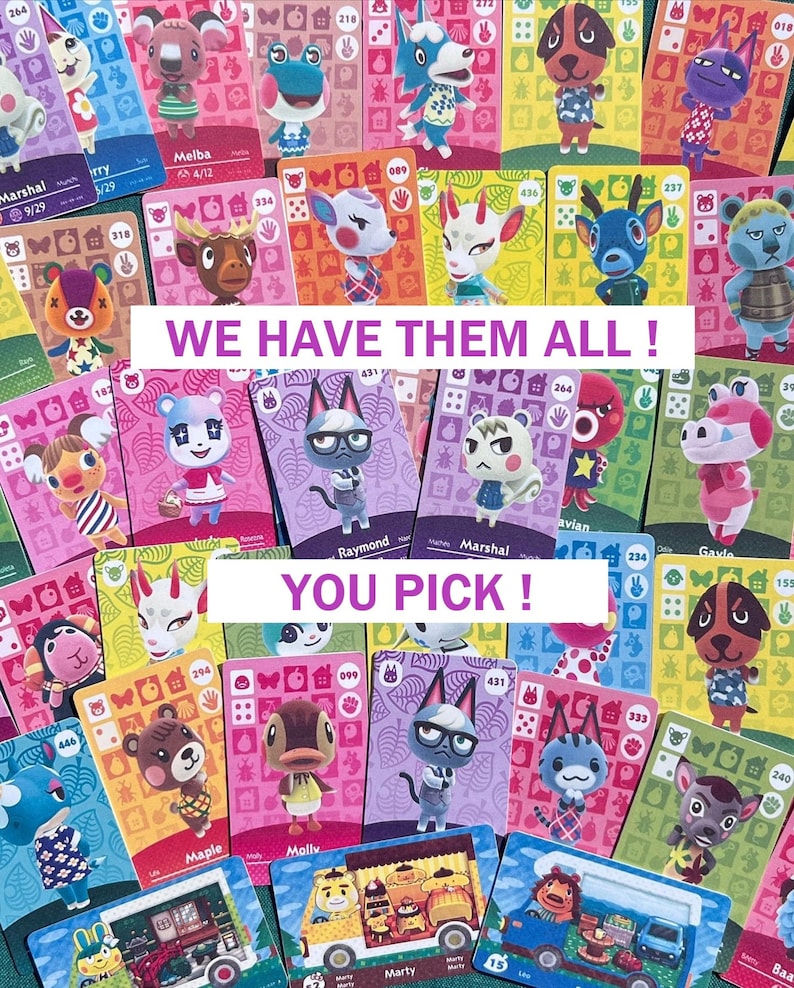 Villager Cards - FAST SHIPPING - Bundled Deals ! I have them all