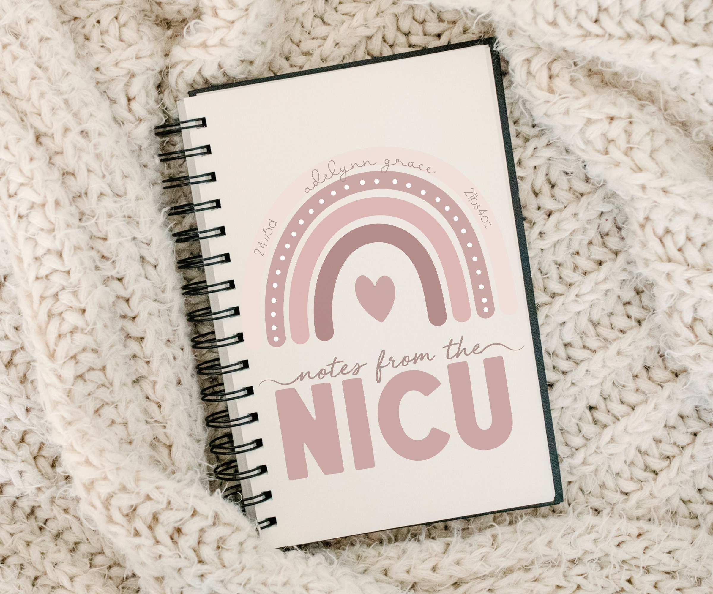 Personalized NICU Journal Gift for NICU Mom Preemie Baby Etsy