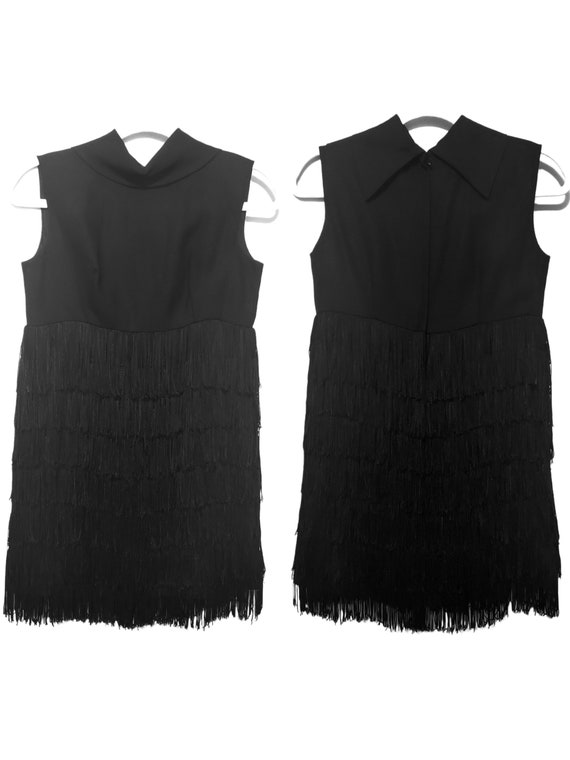 Vintage Union-Made Fringe Dress (1960s) *read des… - image 2