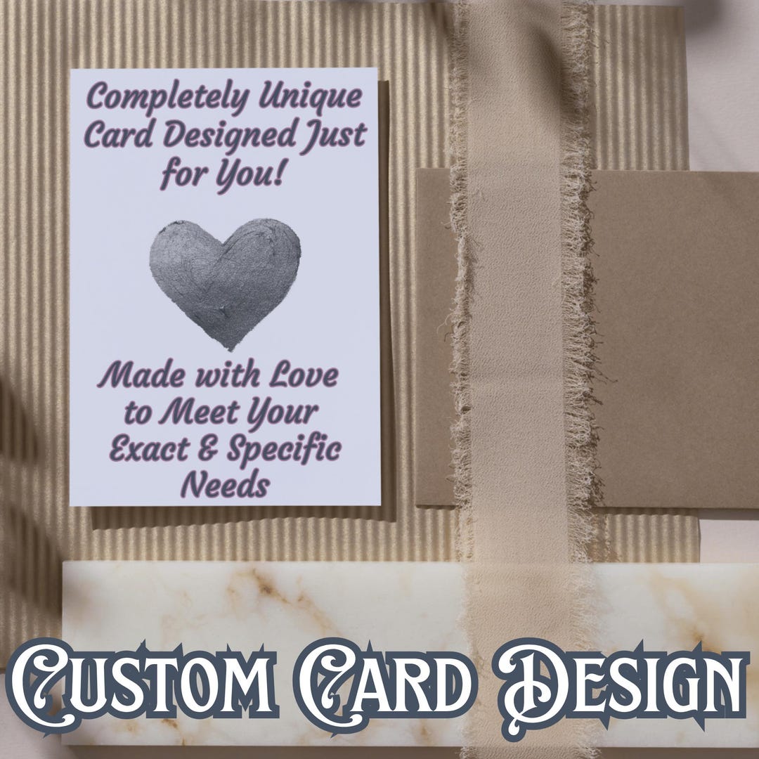 Custom Card | Custom Printable Gift (digital Download) - Etsy