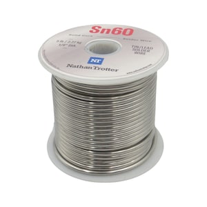 Nathan Trotter 60/40 Solder for Stained Glass - 5 lb. spool