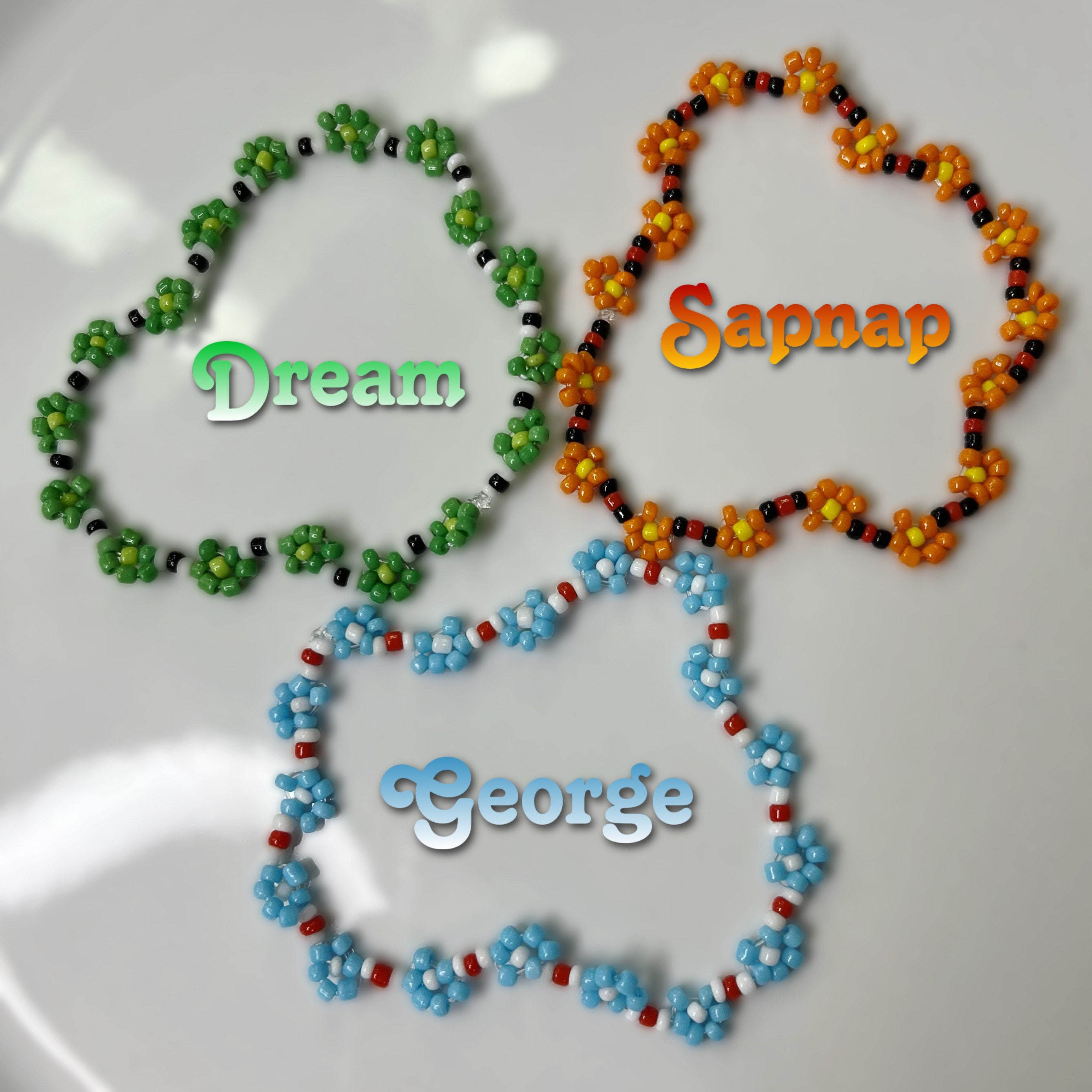 Dream SMP Sapnap MCYT Earrings Perler DSMP