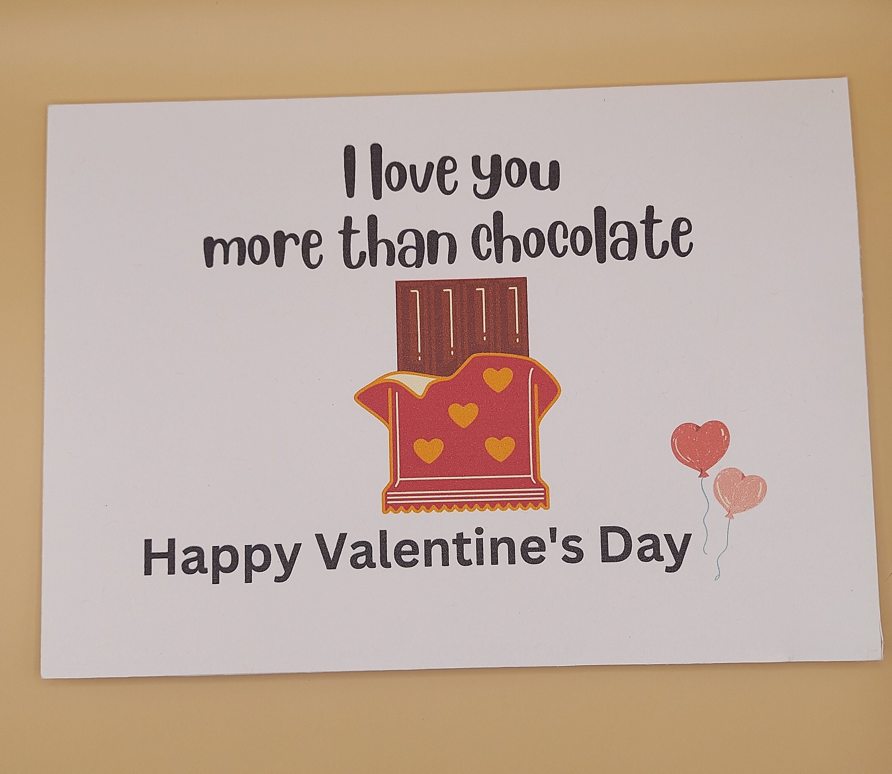 Printable Valentines Day Card for Him Husband Boyfriend Her Wife ...