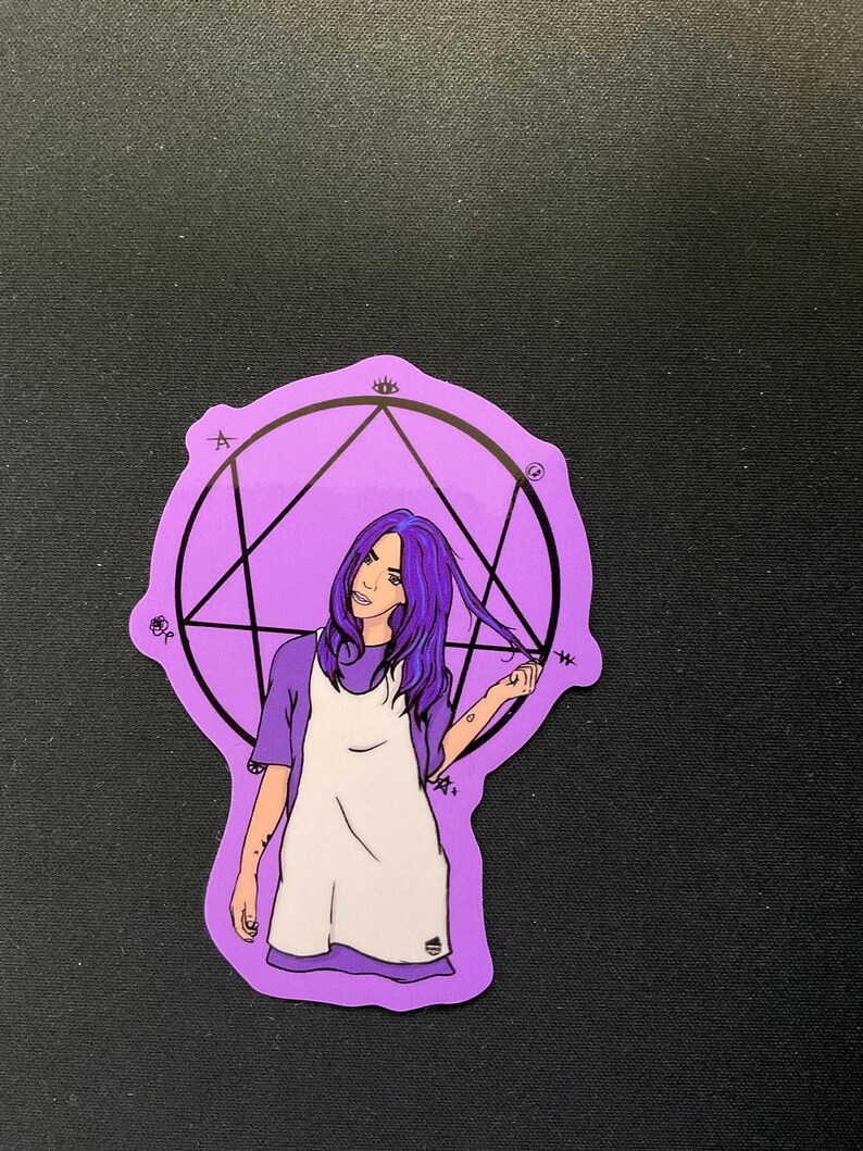 Alison Wonderland Sticker (PURP) - Etsy