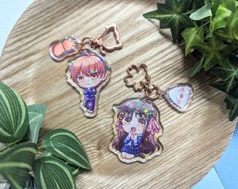 Anime Keychains |  Epoxy Acrylic Charms
