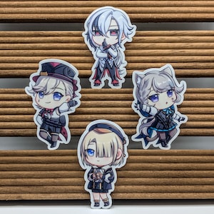 Genshin House of Hearth Stickers | Waterproof Stickers