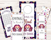 Dia de los Muertos Printable Bookmark - 5 Designs! | Printable Bookmark | Bookmark Set | Bookmark for Kids