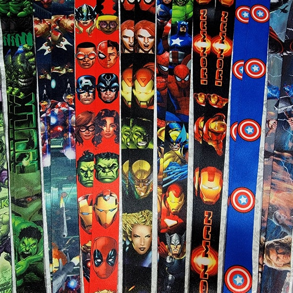 Marvel Super Heroes Lanyards