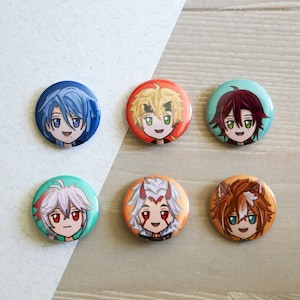 Genshin Inazuma Button Pack (6)