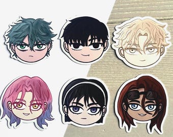 Alien Stage Sticker Set
