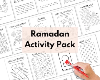 Ramadan Busy Book | Islamic Busy Book | Upominek Ramadan dla dzieci | Prezent Ramadan dla dzieci