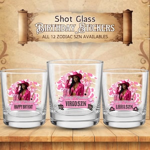 Shot Glass Sticker Template, Cowgirl Party Shot Glass Template Customizable Styrofoam Cup Design, Hoedown Shot Glass Sticker, Party Cups