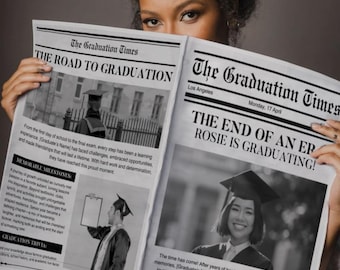Modelo de jornal de formatura, modelo de jornal de formatura com foto de 2025, jornal de formatura grande, jornal de convite para festa de formatura da turma de 2025
