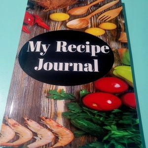 My Recipe Writing Journal 150 Pages