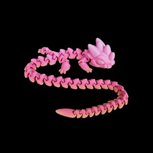 FLOPPY DRAGON - 3D Printed Articulated Fidget Toy