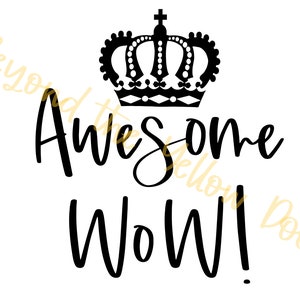 Awesome Wow King George III Hamilton inspired Broadway SVG PNG Digital DOwnload