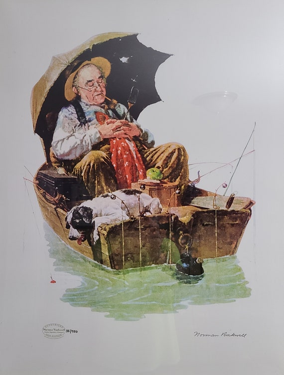 Gone Fishing by Norman Rockwell -  Canada