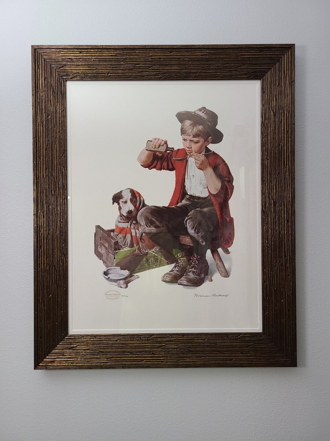 Bedside Manner by Norman Rockwell Etsy