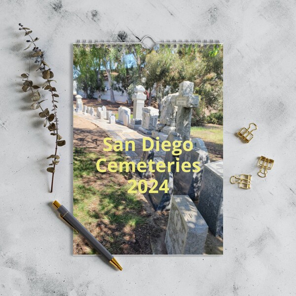 2024 San Diego Wall Calendar Etsy