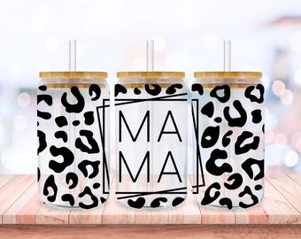 Mama Daisy Svg Libbey Glass Wrap Svg, Spring Mom Life Svg Mothers Day ...