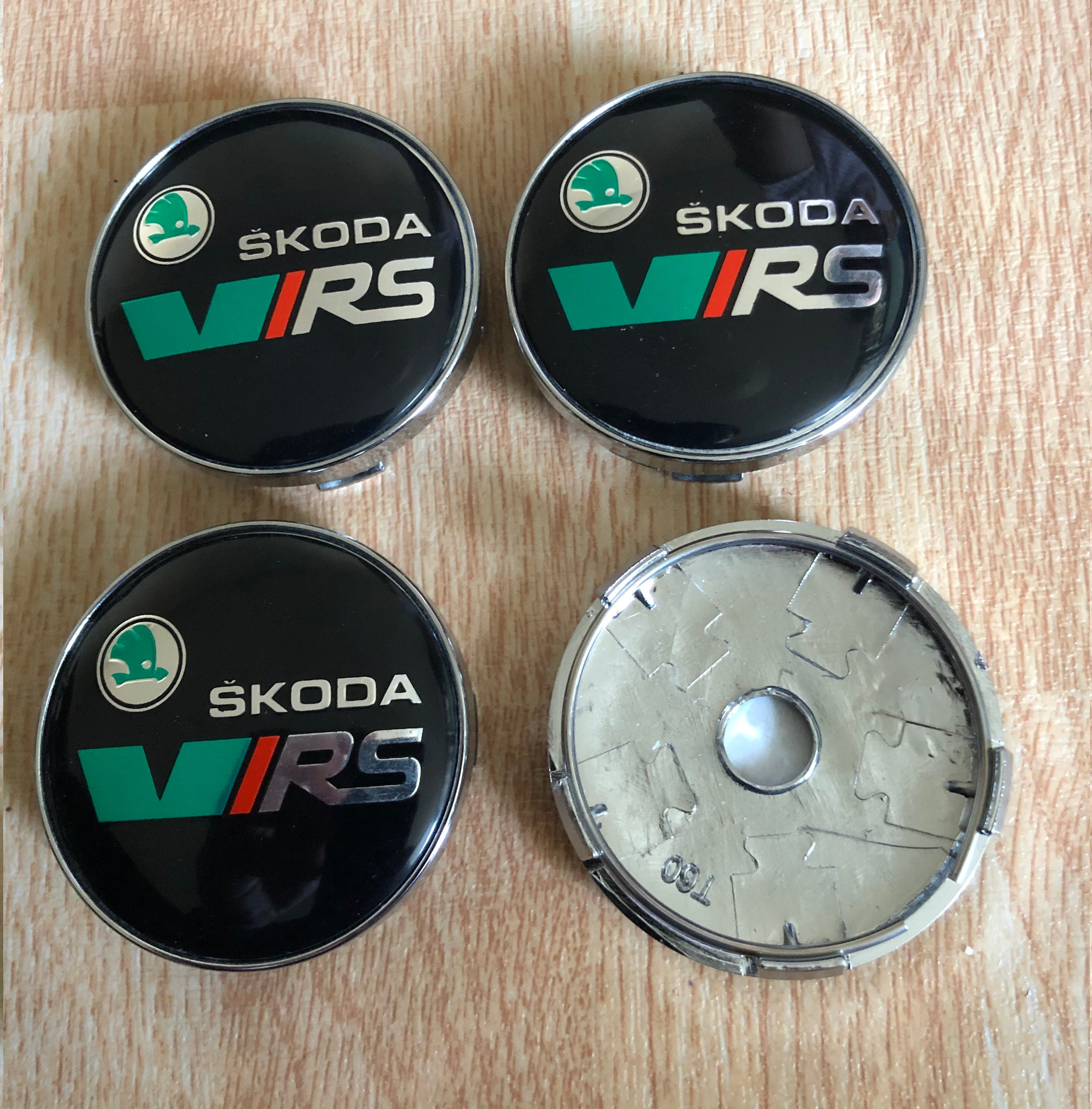 Skoda Centre Caps