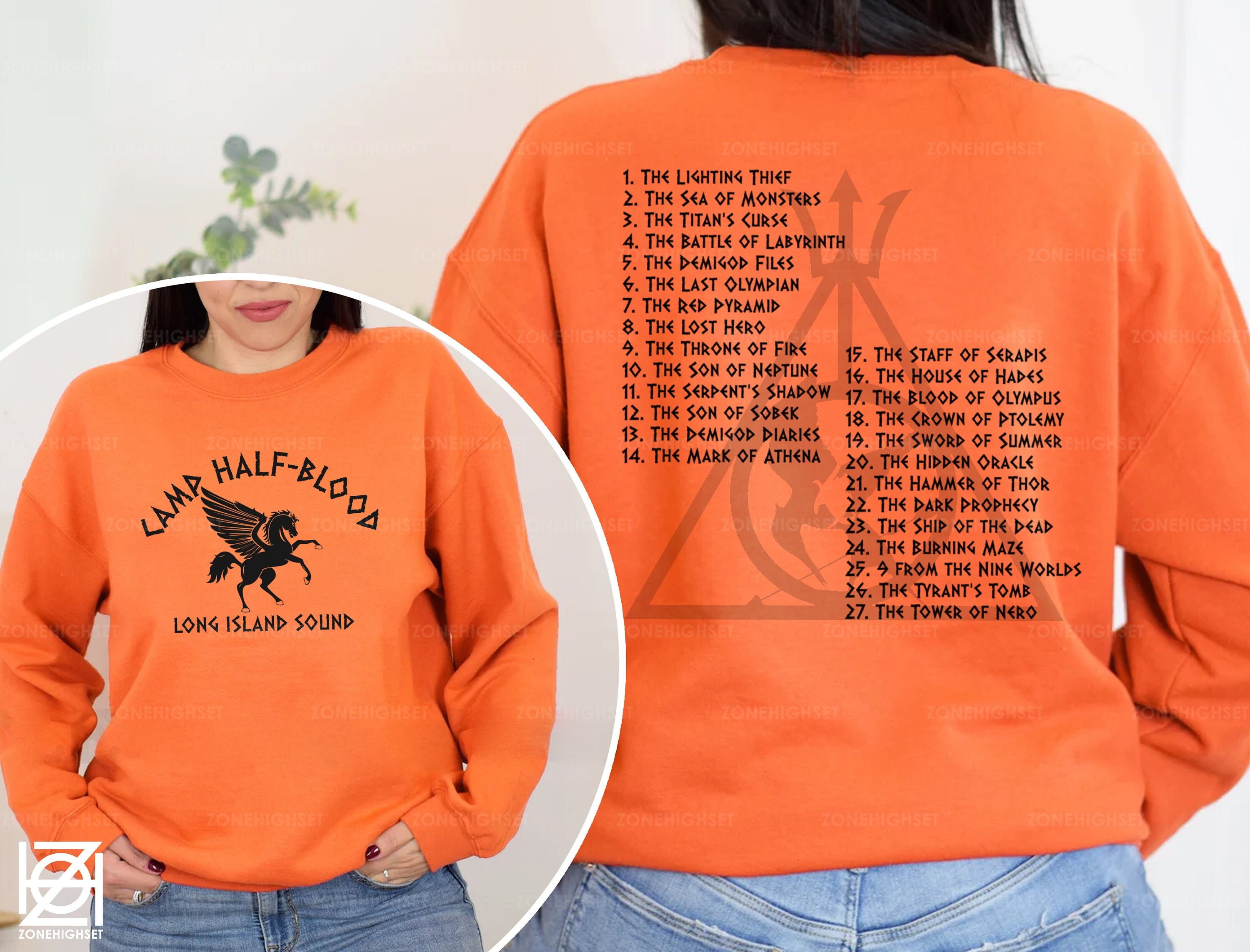 Women's Plus Sweatshirts and Hoodies - Camp Half Blood Demigods 