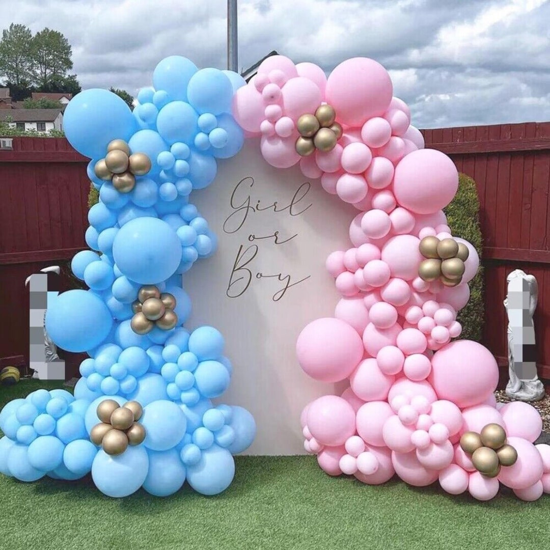 102pcs Gender Reveal Balloon Garland Arch Kit Boy or Girl Baby - Etsy