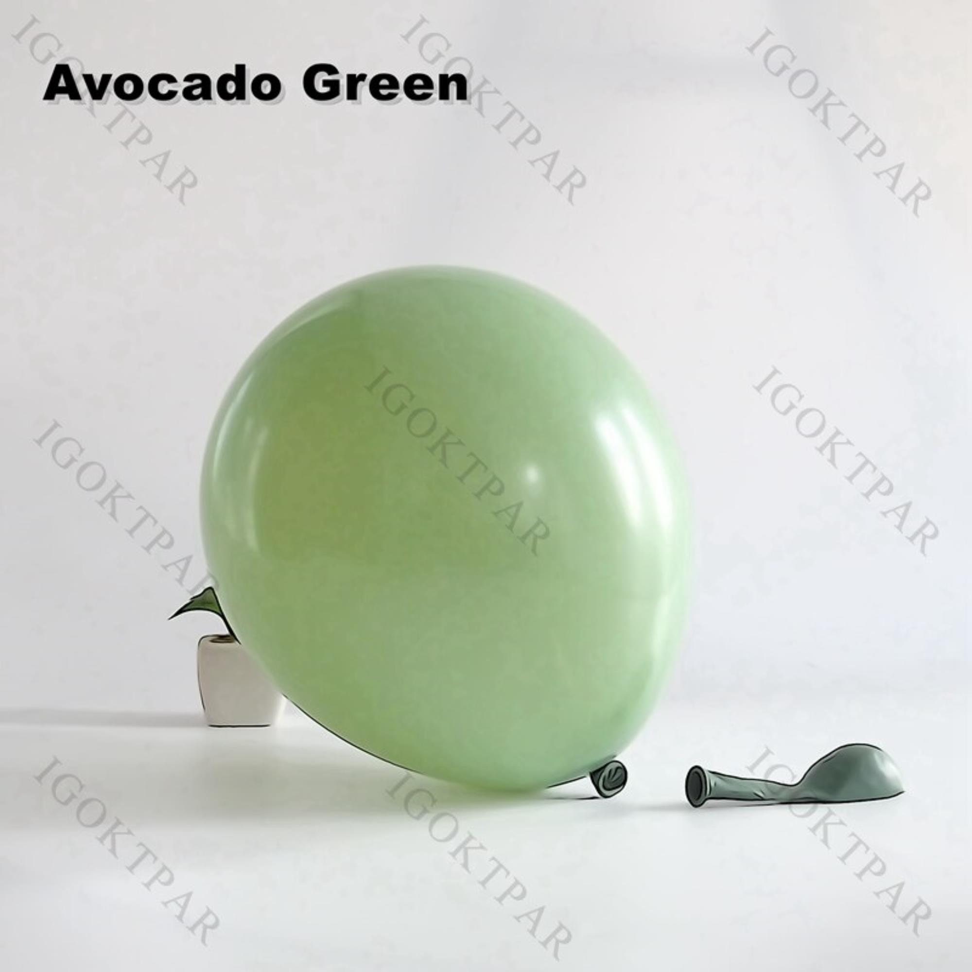 109pcs Avocado Green Latex Balloon ArchKit Wedding Birthday Party