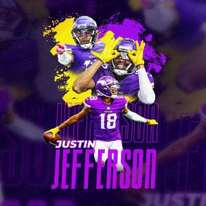 Justin jefferson youth jersey 2025
