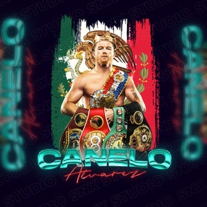 Canelo Alvarez PNG for DTF DTG Sublimation Digital Print Transfer Shirt Print