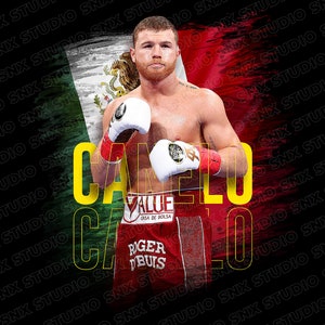 Canelo Alvarez PNG for DTF DTG Sublimation Digital Print Transfer Shirt Print
